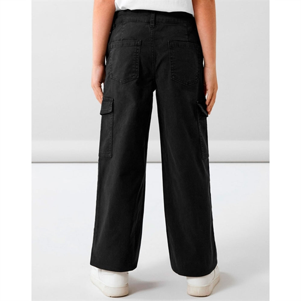 Black Rose Wide Twill Cargo Bukser Noos