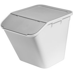 Bac de rangement/recyclage Stack-it M, 37 L