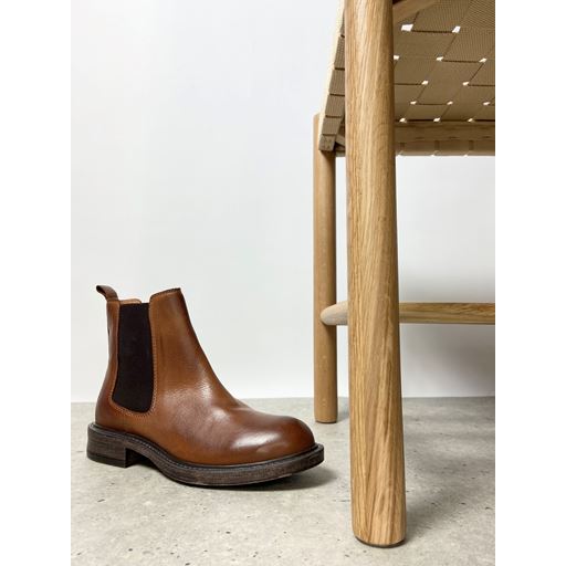 Shoedesign Copenhagen Camryn Chelseastøvler, Brandy, 40