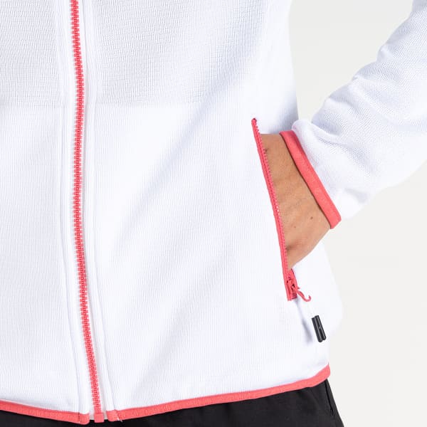 Veste polaire randonnée DARE 2B W TORREK FLEECE WHITE