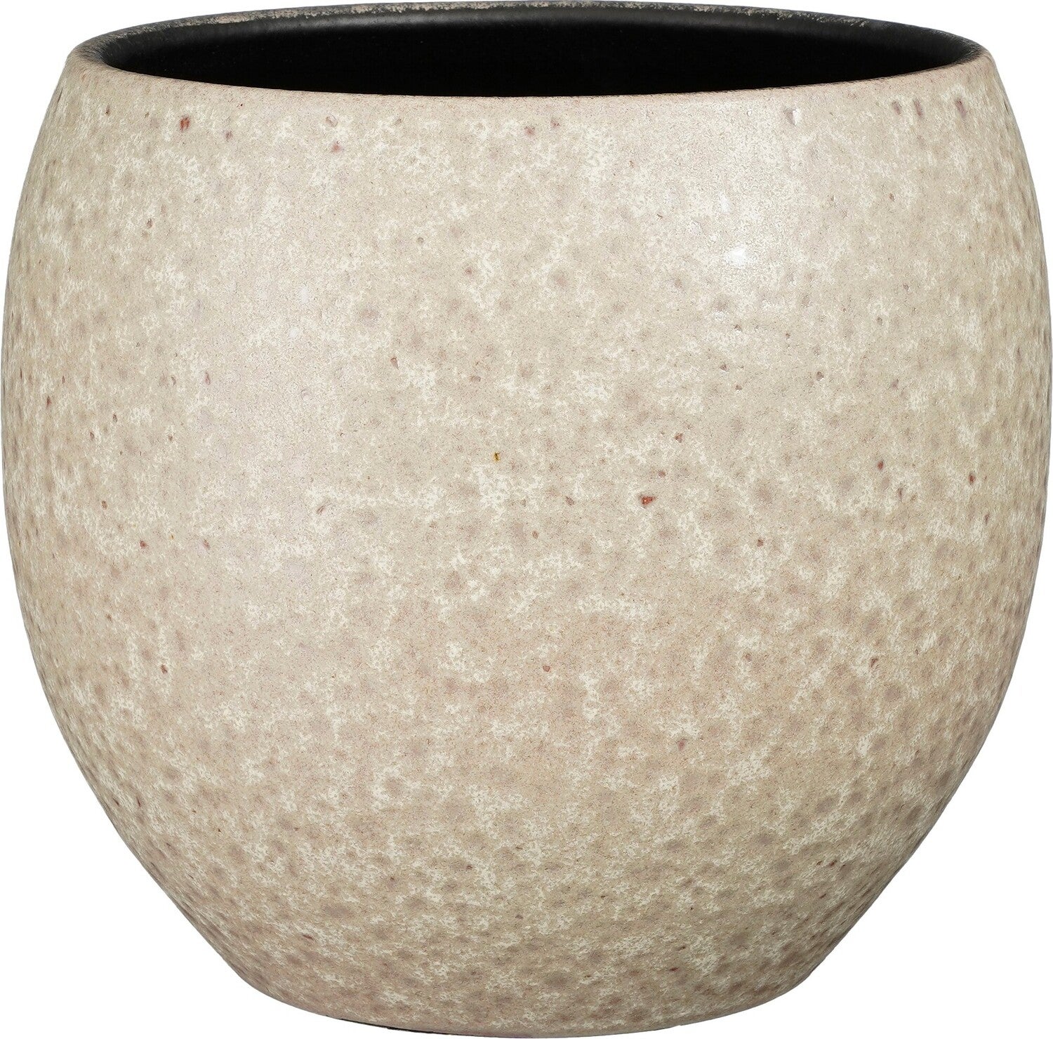 Mica Decorations bloempot Bent grijs D 28 H 28 cm