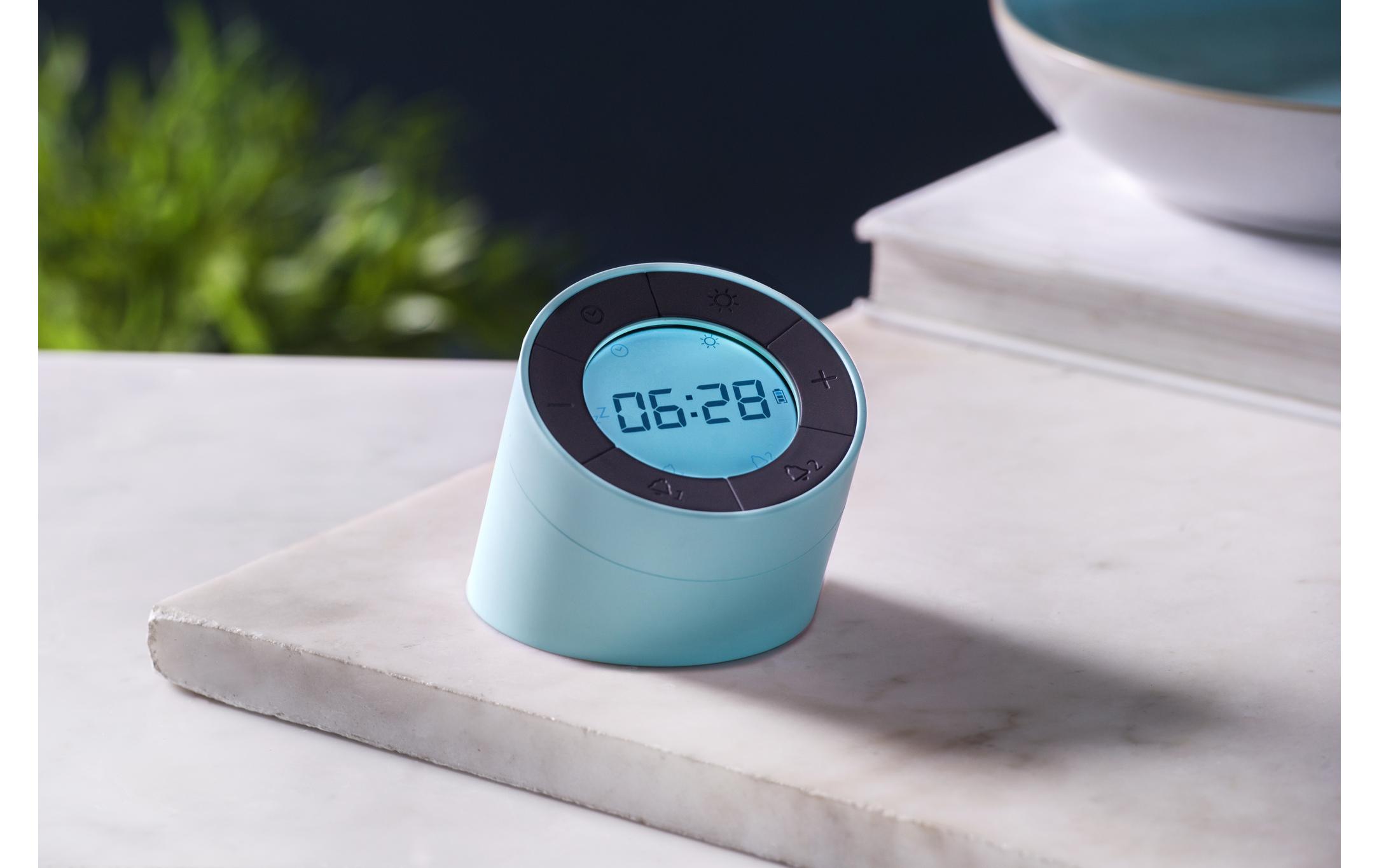 Digitalwecker The Edge Light MintModernes Gerät für jeden Nachttisch
