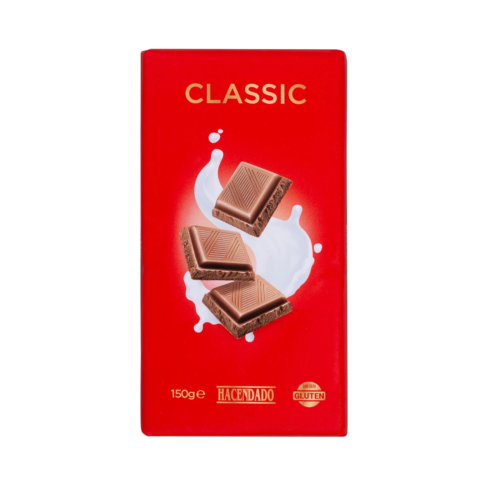 Chocolat au lait classique Hacendado