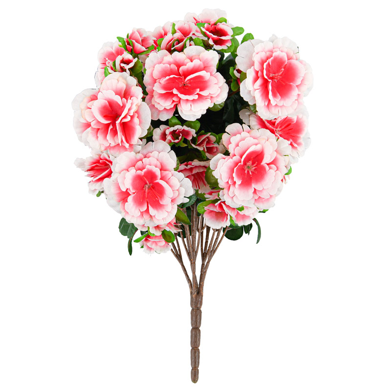 Bouquet d'azalées artificielles