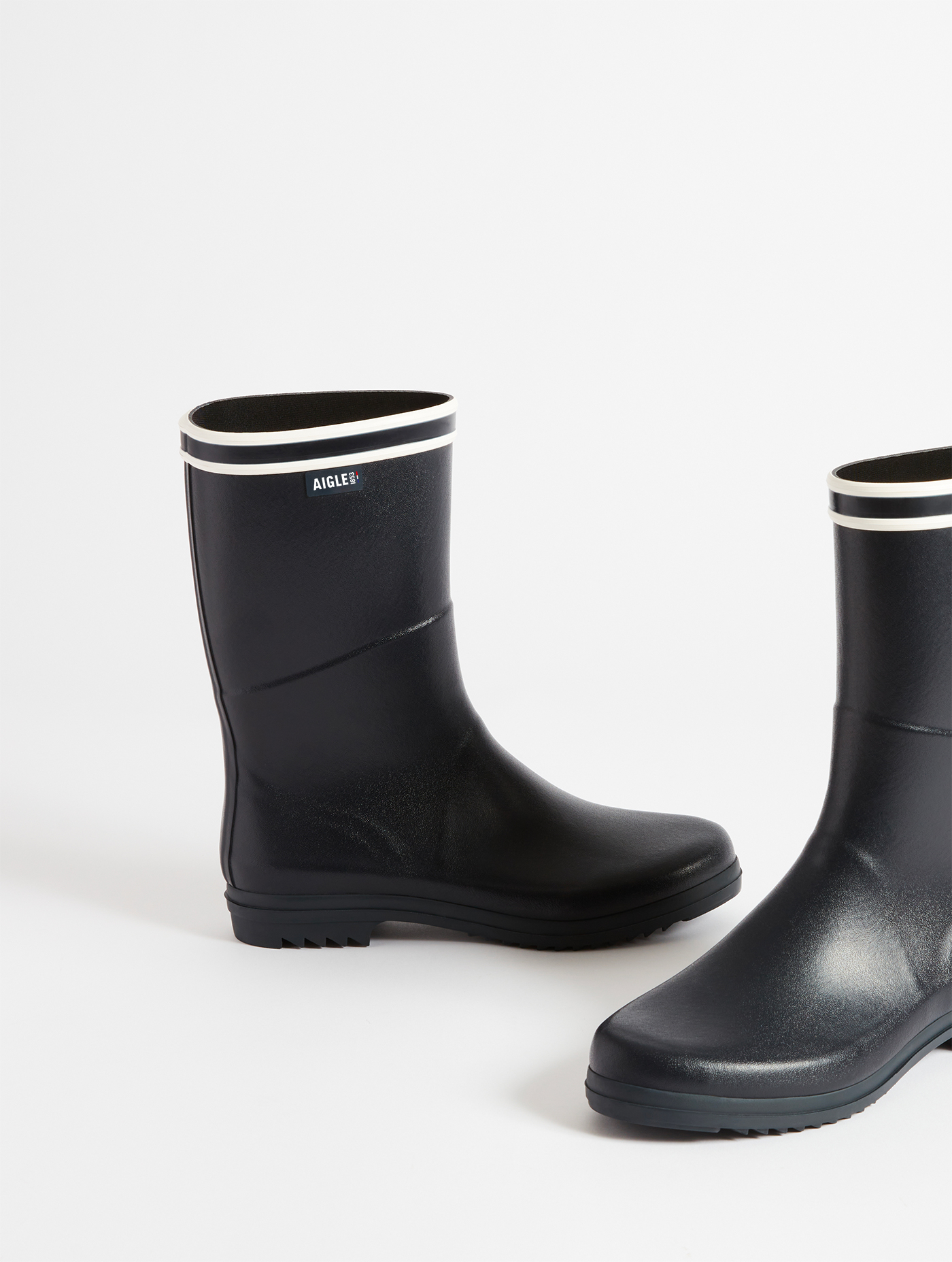 La botte signature double bande, fabriquée en France MARINE