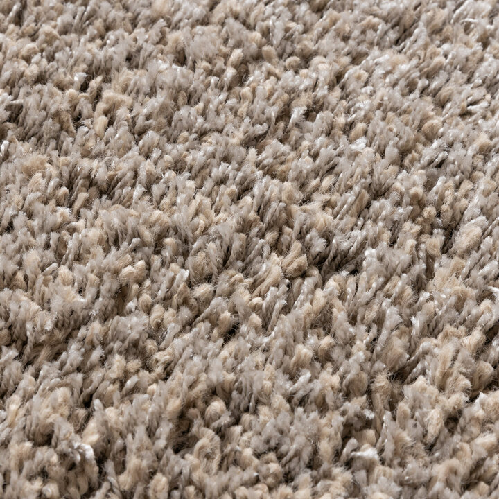 Luxe hoogpolig vloerkleed - Yves Taupe