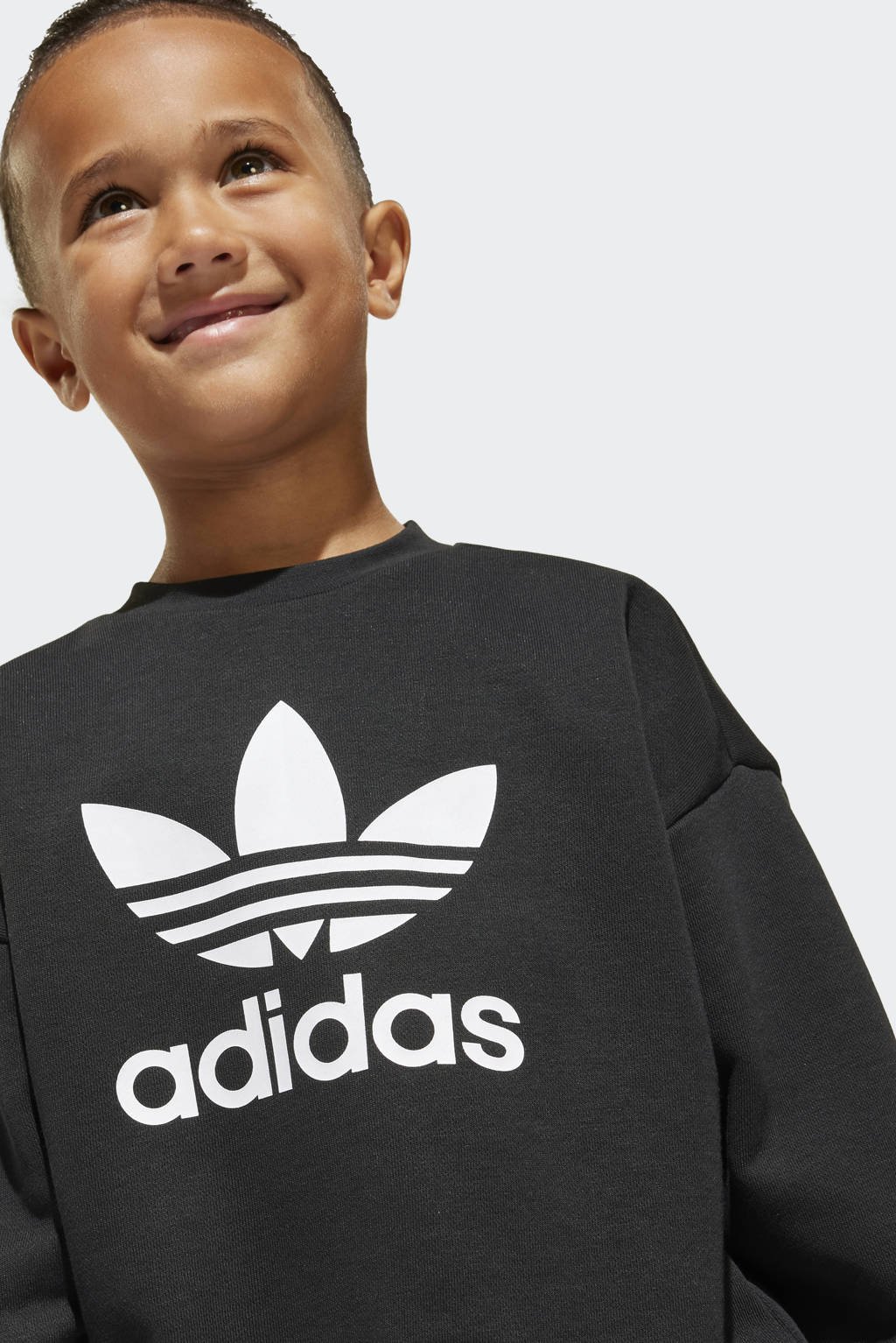 adidas joggingpak zwart/wit