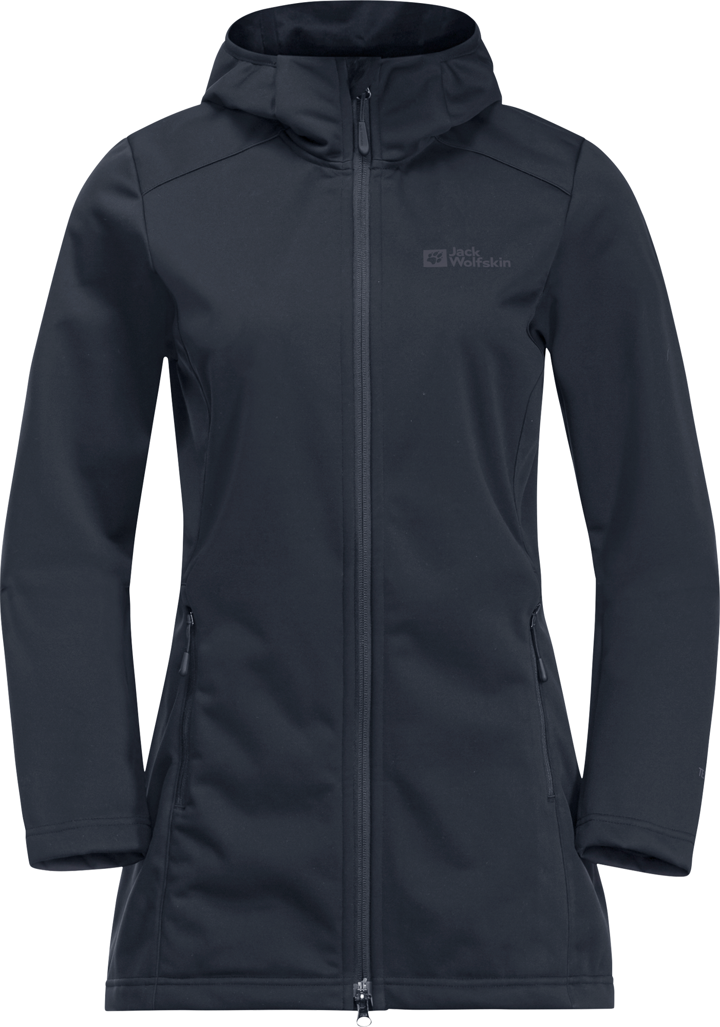 Jack Wolfskin Windhain Coat Damen Softshellmantel