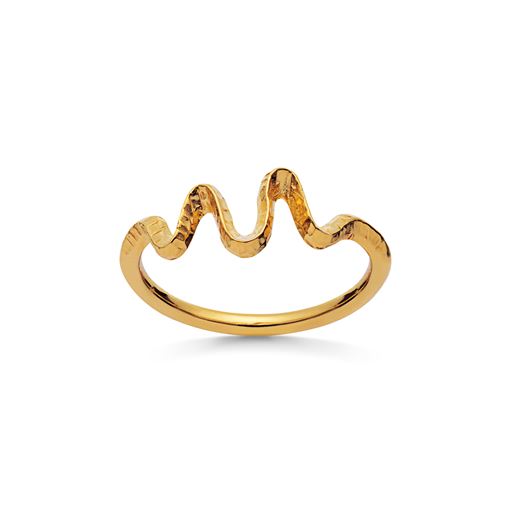 Maanesten Sonar Ring, Guld, 53