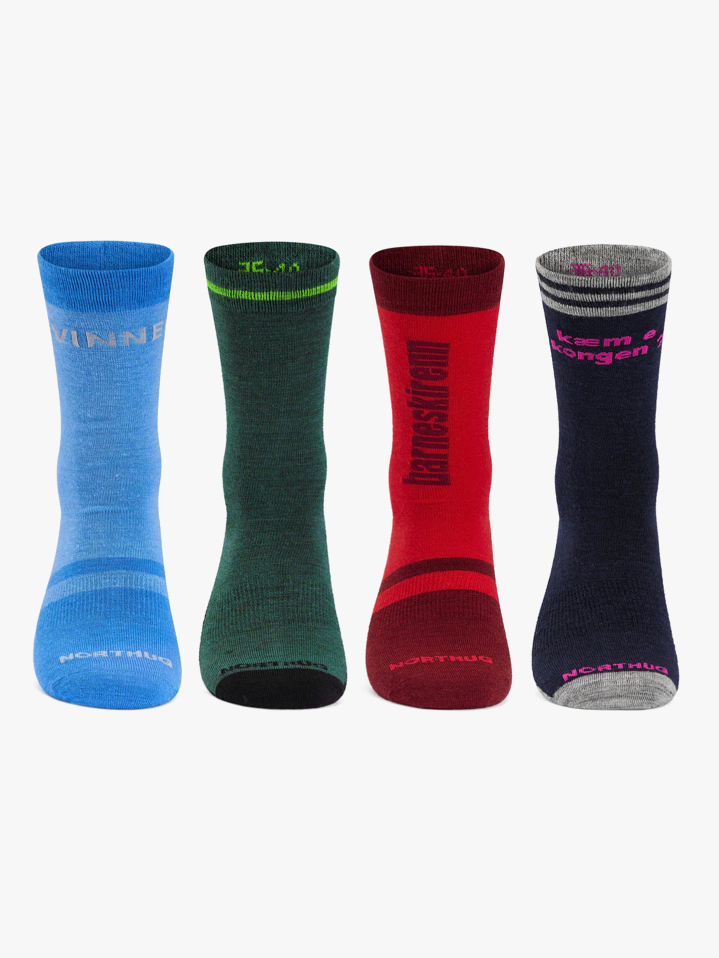 Mosvikekspressen 4 Pack Sock (gaveeske)