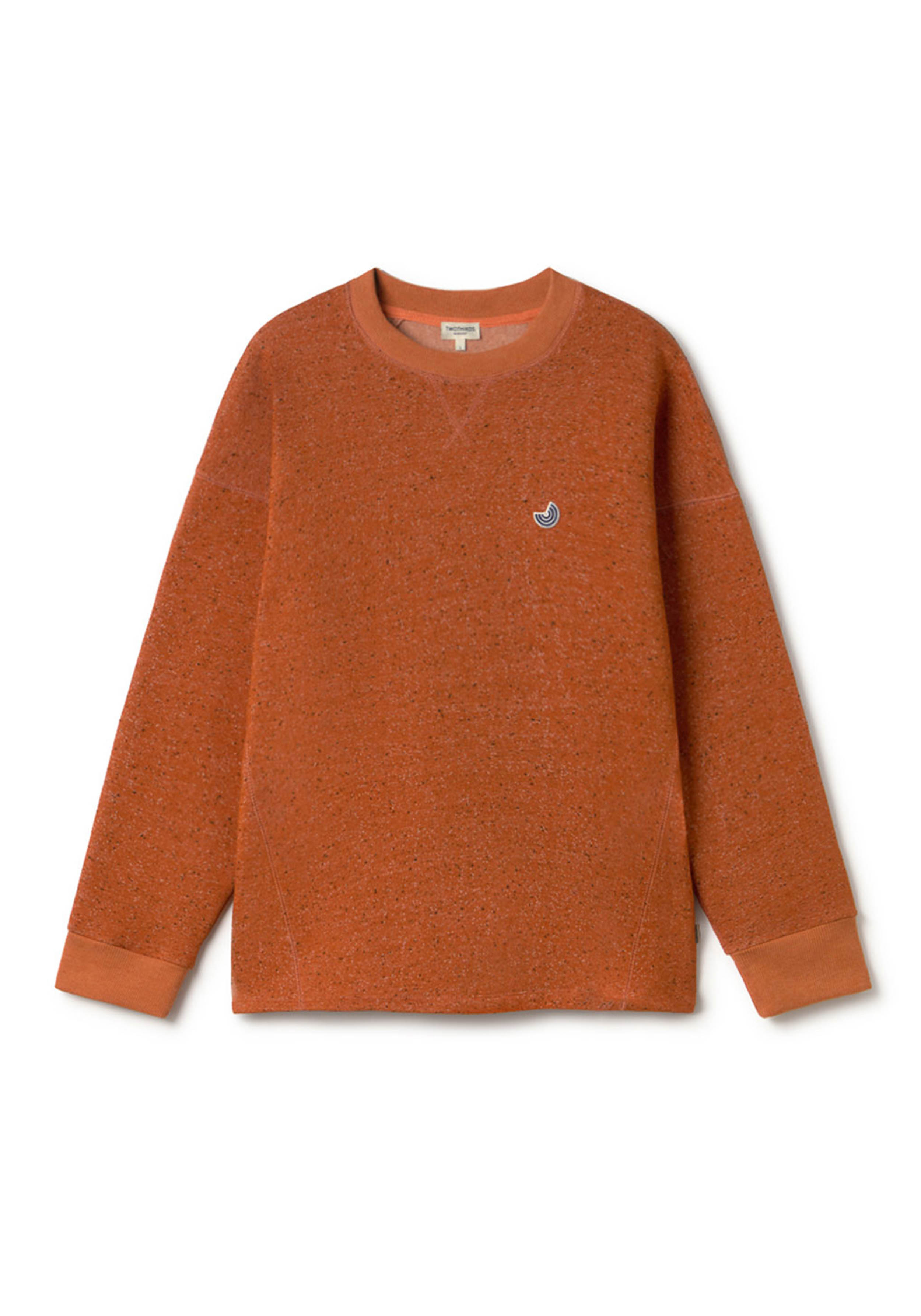 Twothirds Pullover Dundrum Umber Orange