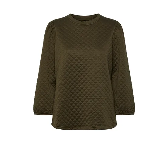Shirt in Steppoptik