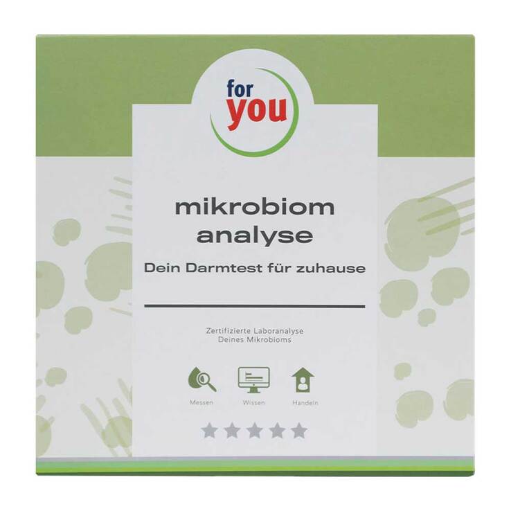 For You mikrobiom analyse Darmtest für zuhause, 1 St