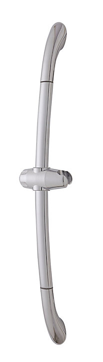 Barre de douche incurvée chrome Ø30 cm