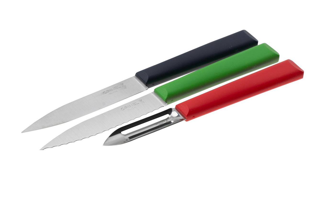 Opinel Essentiels  Set Trio 2359, 3-delige schilset
