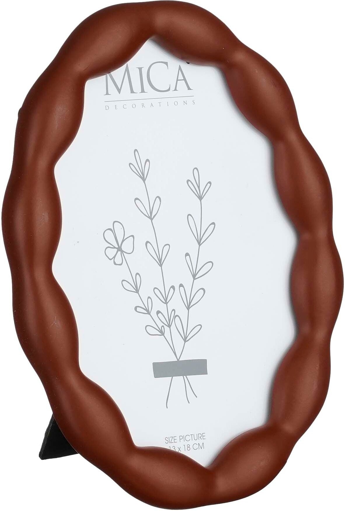 Mica Decorations fotolijst Ingo bruin 13 x 18 cm