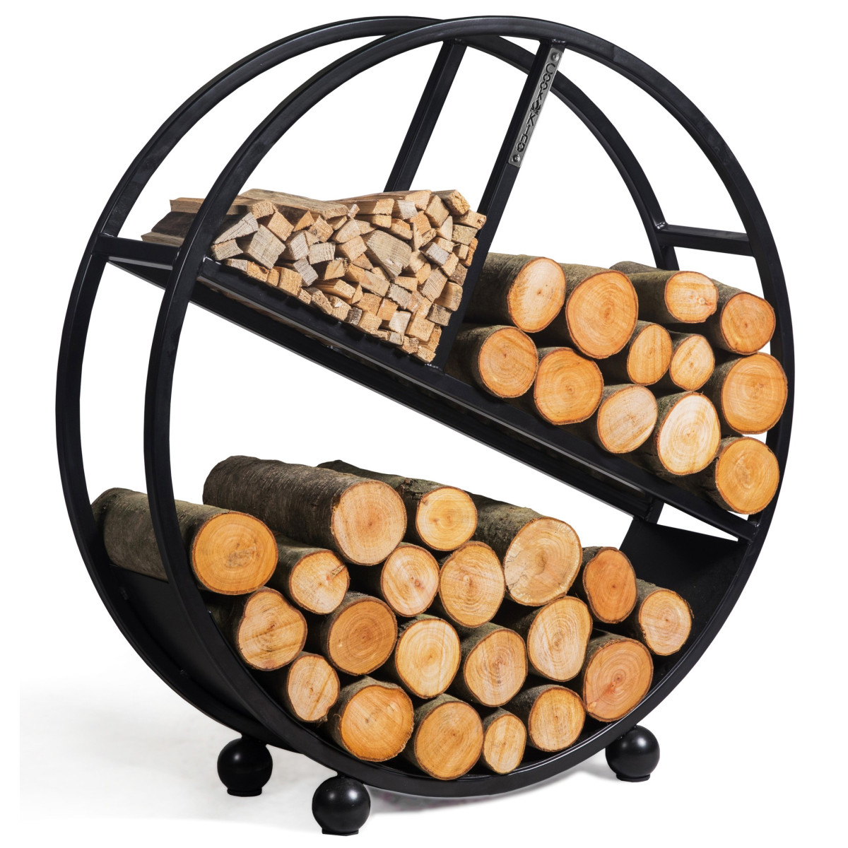 Porte-bûches <<diego>> pour bûches de 20 cm - ø 100 cm