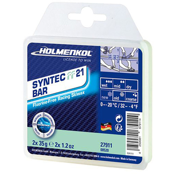 Holmenkol Syntec FF 21 Bar 2 x 35 g Gleitwachs