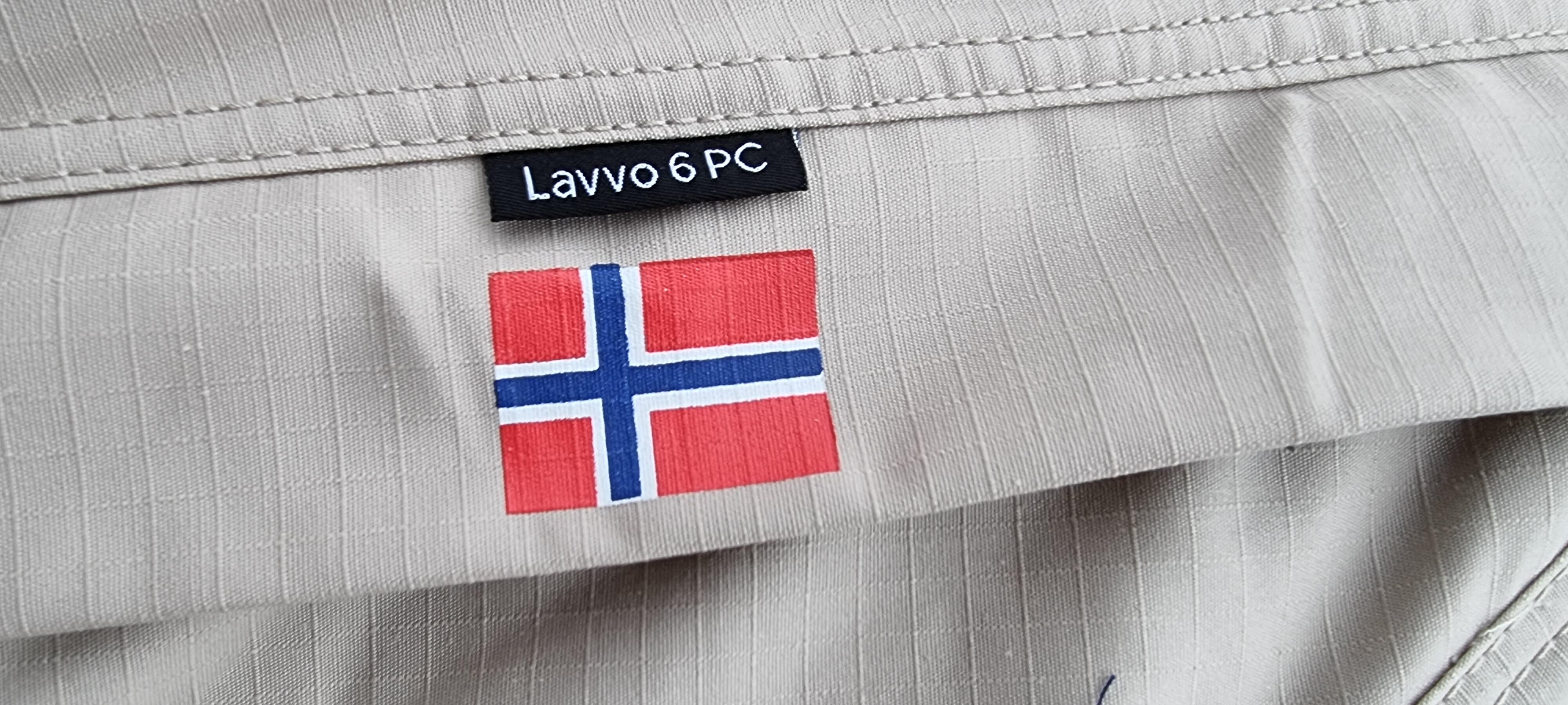 Nortent Lavvo 6 PC<br>Frittstående bomulls lavvo