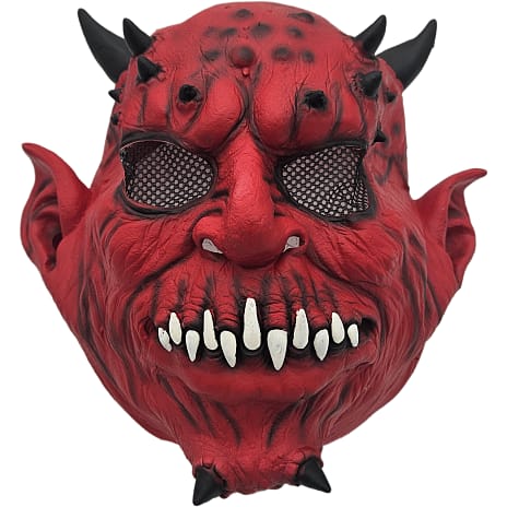 Halloween latex maske - flere varianter - assorteret