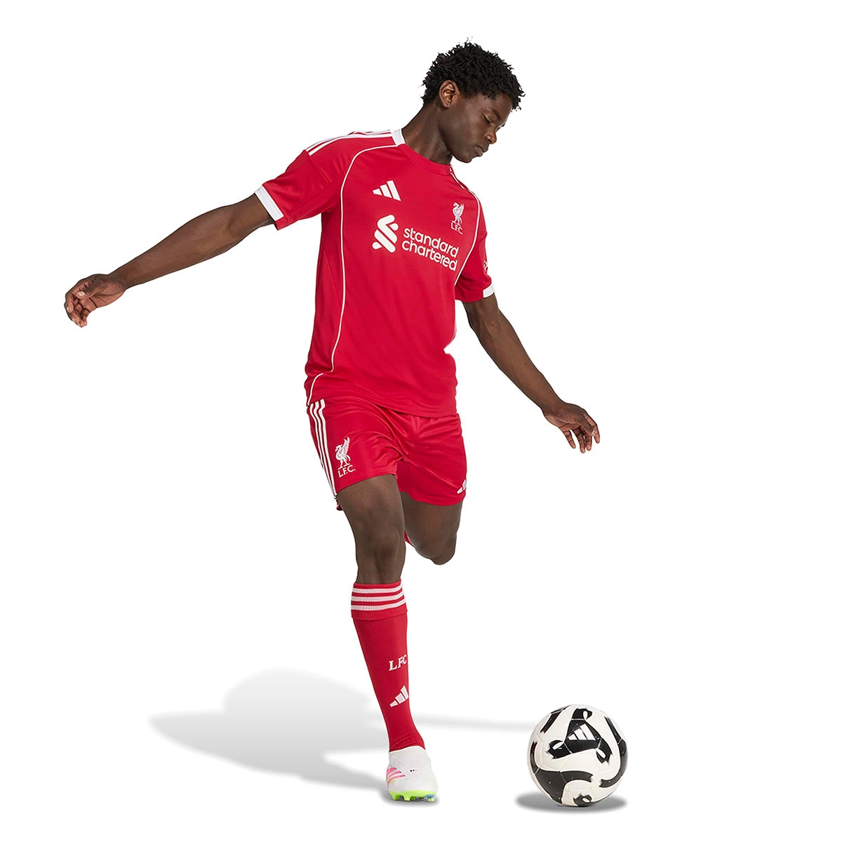 Calções adidas Liverpool FC Primeiro Equipamento 2025-2026