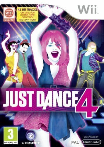 Just Dance 4 (Nintendo Wii) - Game F2VG Pre-Owned