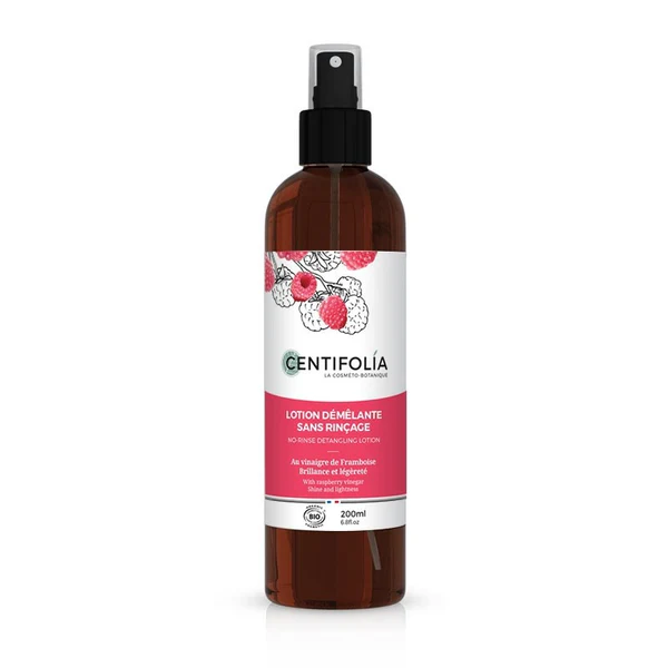 Centifolia Lotion Démêlante au Vinaigre de Framboise Sans Rinçage Bio 200ml