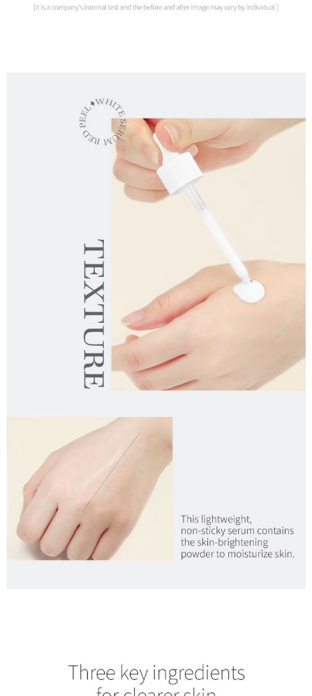 zo natuurlijk - Red Peel White Serum
