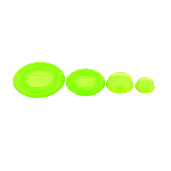 2 couvercles flexibles M 5,5 cm Silikomart