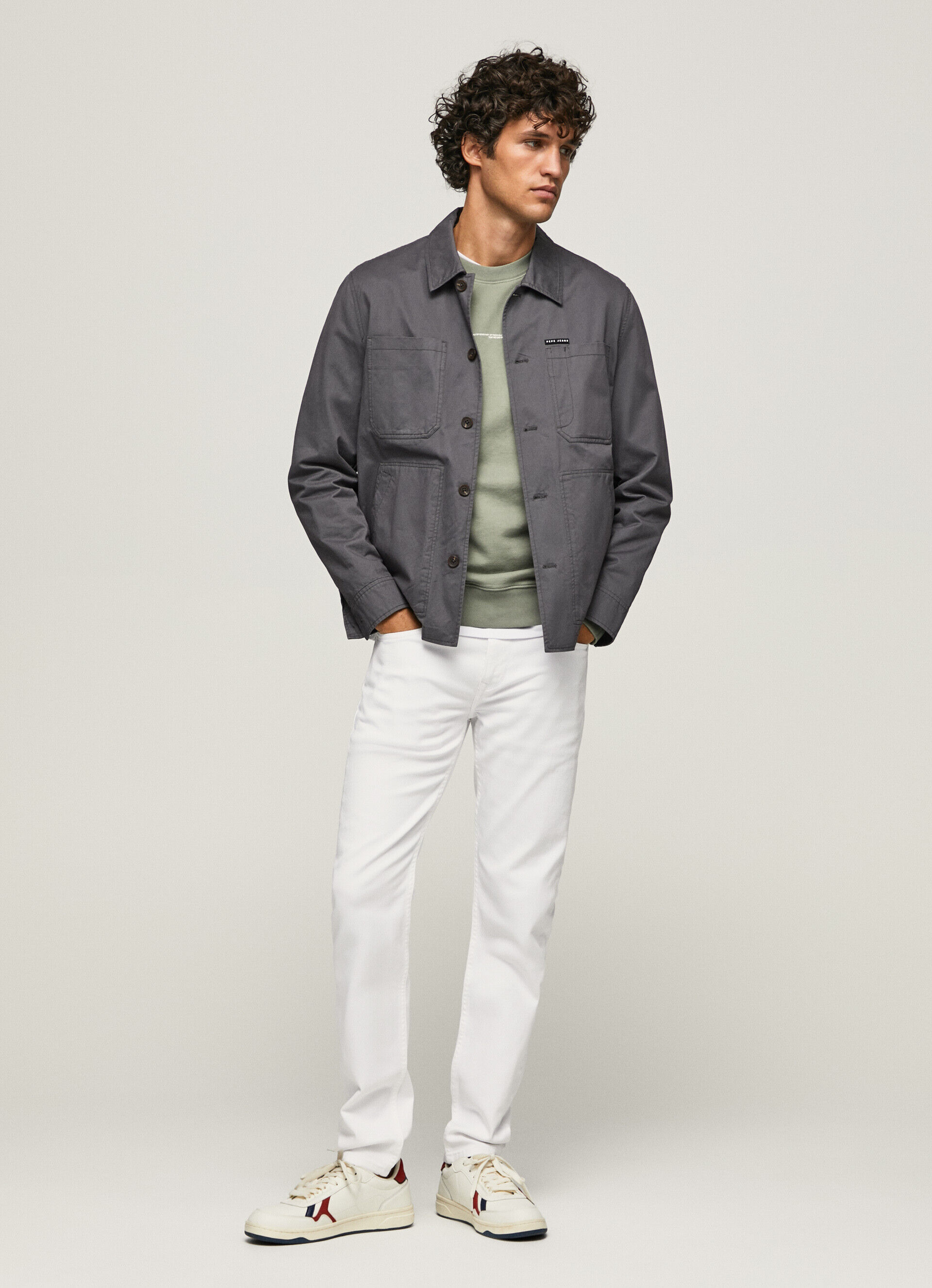 CALÇA JEAN HATCH FIT SLIM REGULAR SHOT - jeans