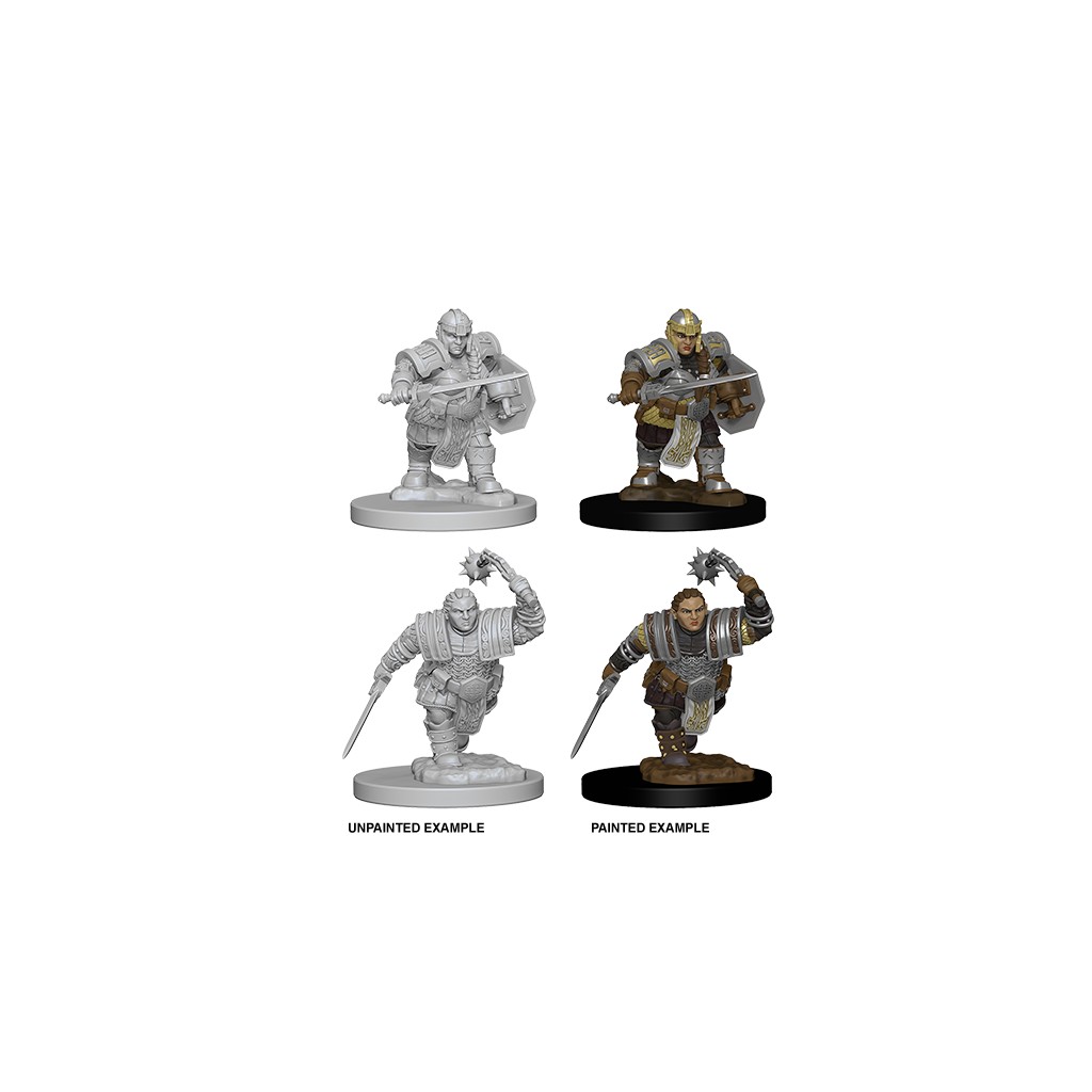 D&D Nolzur's Marvelous Unpainted Miniatures: Dwarf Female Fighter