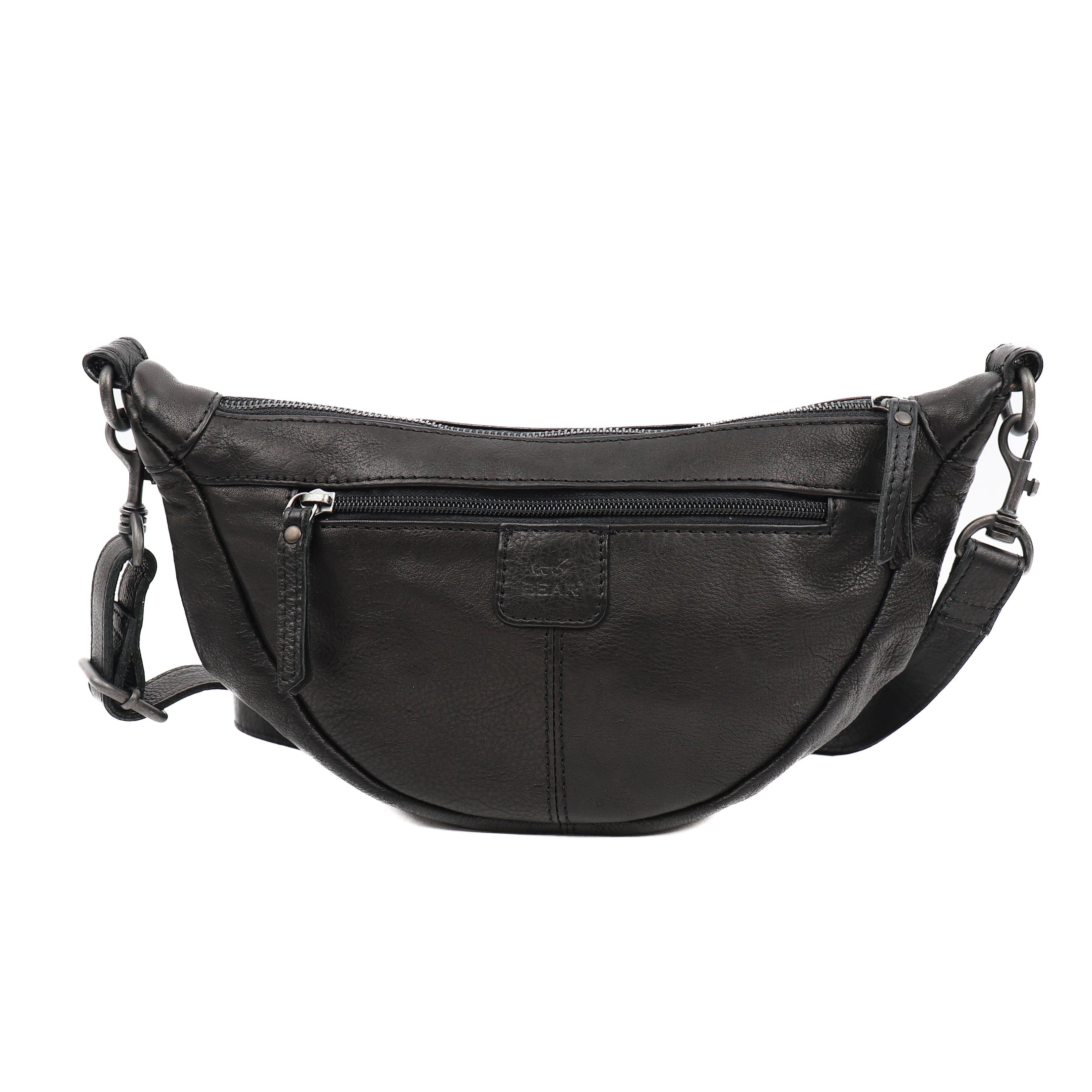 Crossbody tasje 'Toon' zwart Zwart