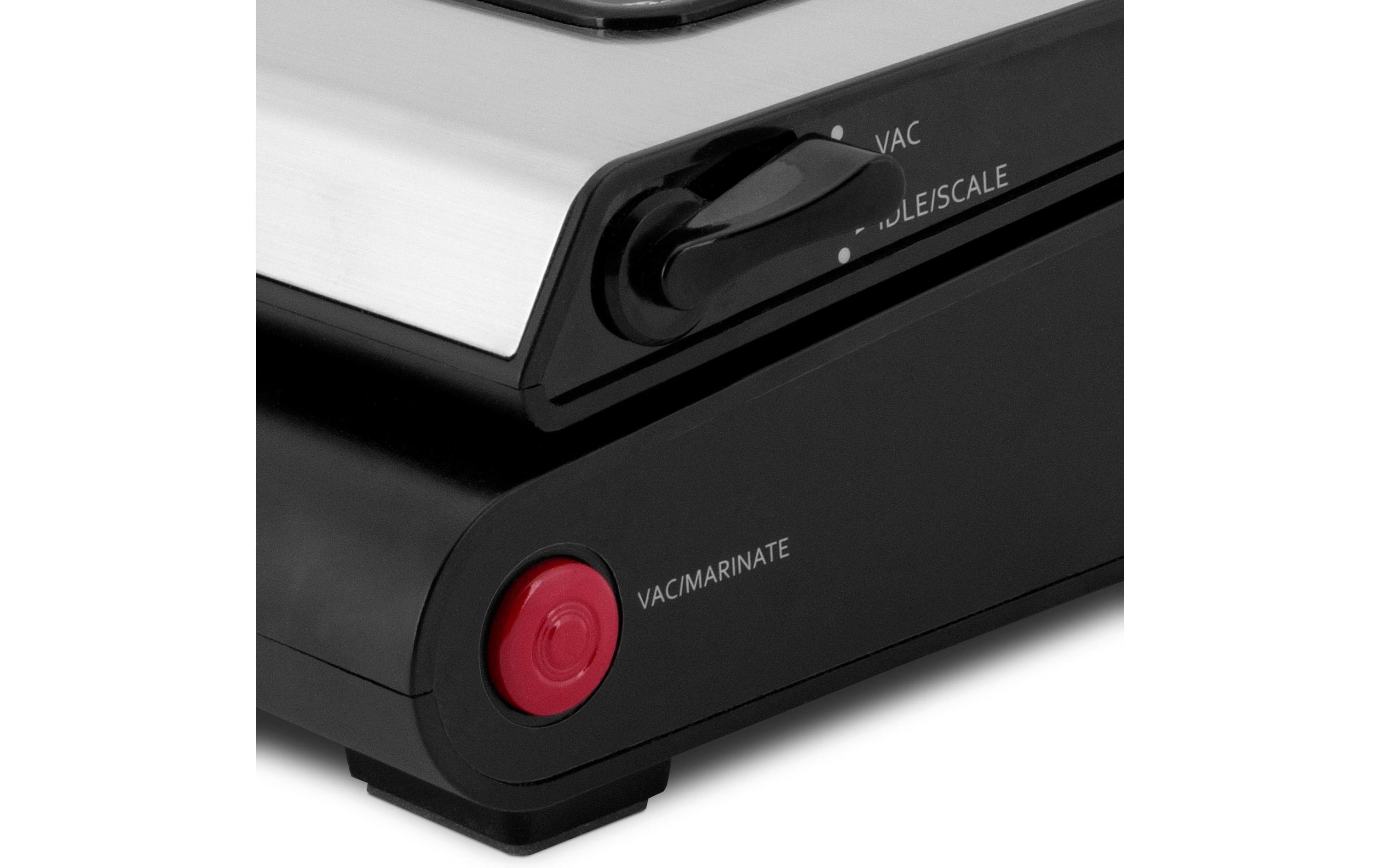 Vakuumiergerät Design Advanced Scale Silber<br>Zum Portionieren und sofortigen Vakuumieren