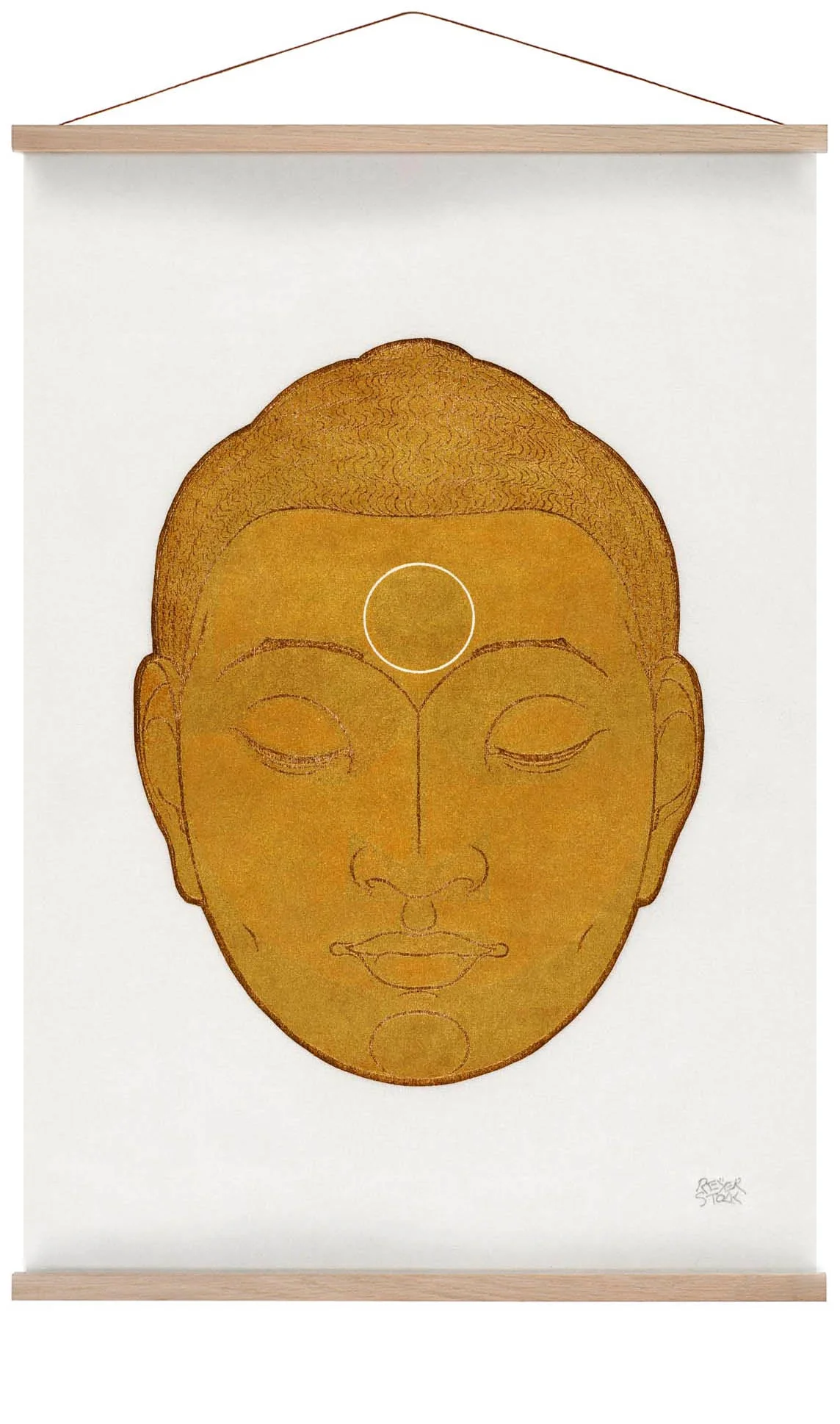 Kopf des Buddha von Reijer Stolk