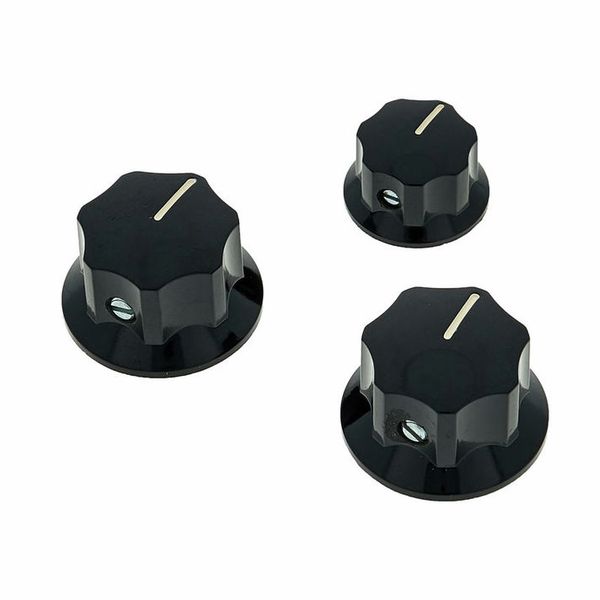 Allparts J-Style Knobs Black