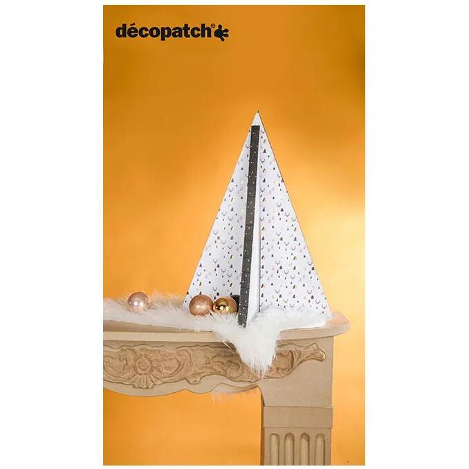Sapin triangle 50,5cm - Kraft