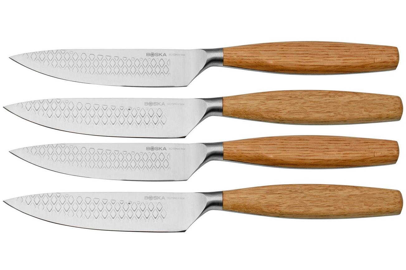 Boska Steakmes Oslo , 320031 Eikenhout Set van 4