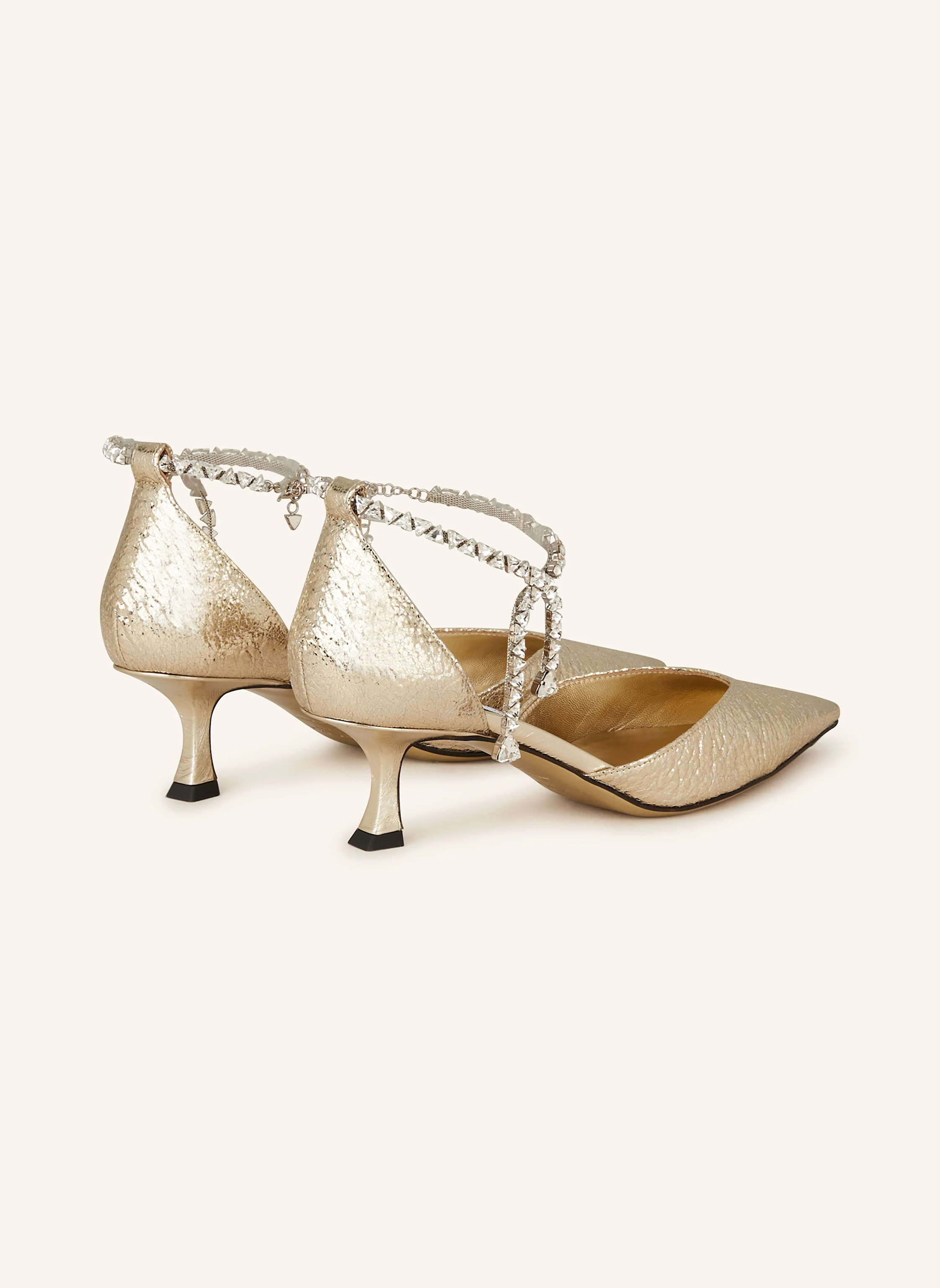 JIMMY CHOO Slingpumps STEVIE 50 mit Schmucksteinen