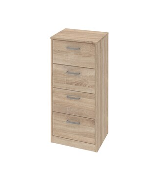 Kommode MEGA SOFT 38 x 85 cm Eiche sägerau