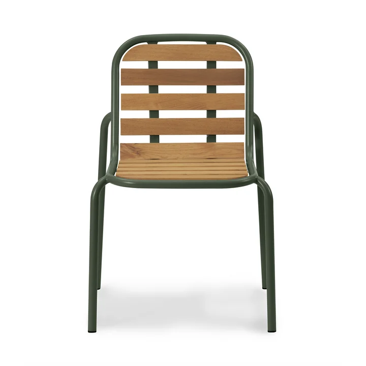 Normann Copenhagen - Vig Outdoor Stuhl, dunkelgrün