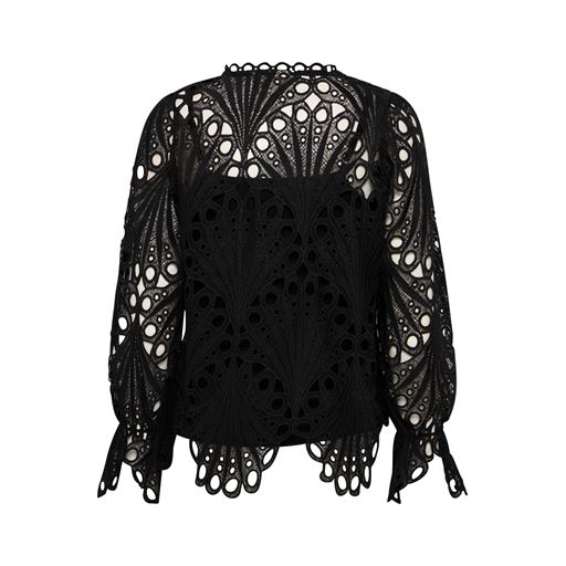 Fransa Belle Bluse, Black, S