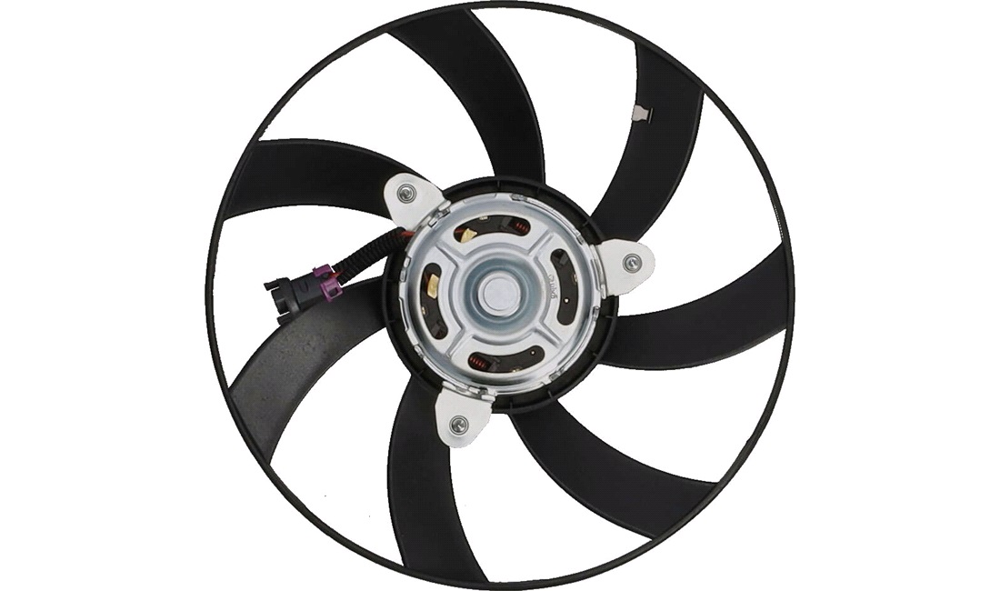 Ventilator, motorkøling