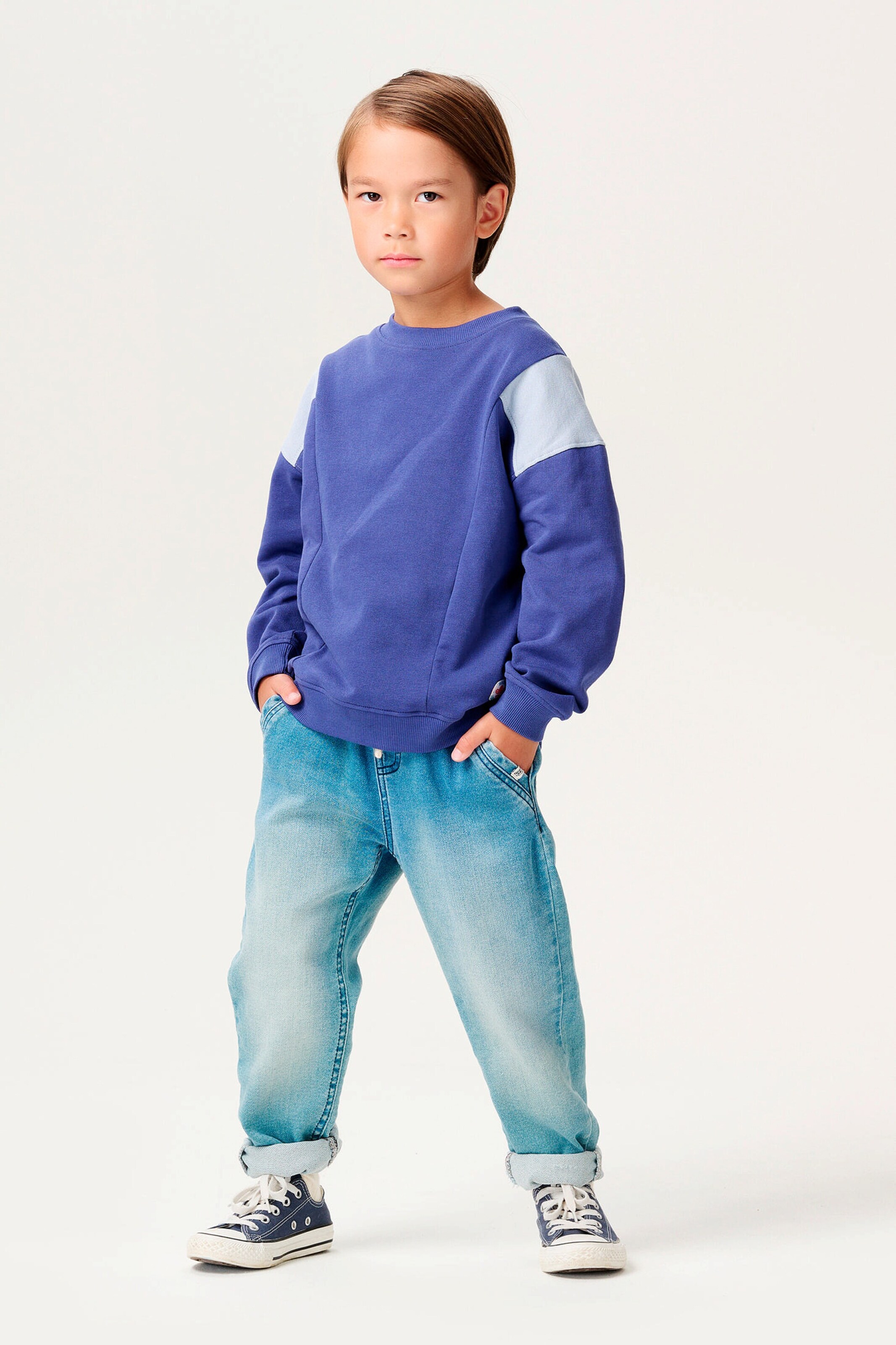 NOPPIES KIDS Sweater Lusk Skipper Blue
