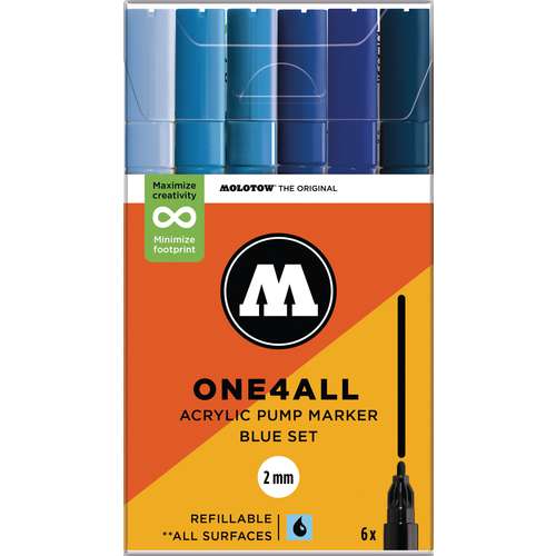 MOLOTOW™ ONE4ALL 6er-Sets 127HS