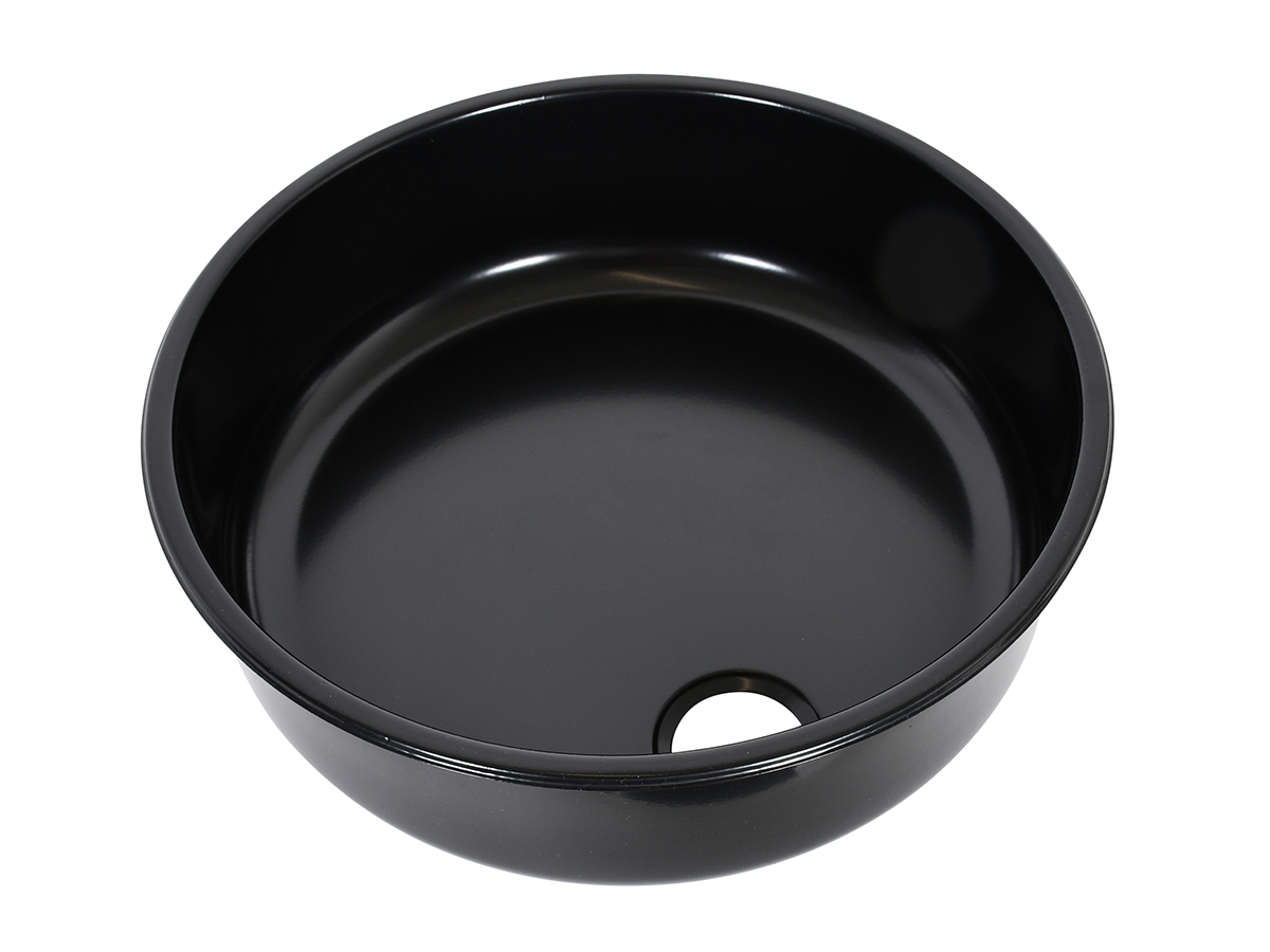 NavyLoad 36 cm ronde wasbak - black