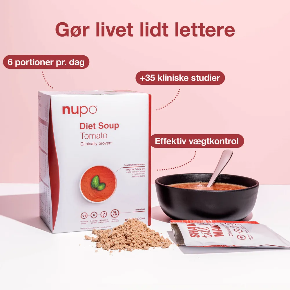 Nupo Diet Soup Tomato - 384 g.