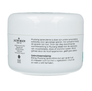 Jacob Hooy Mustang Spiercrème Met Rozemarijnolie 200ML
