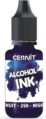 Cernit - Alcohol Ink - 20 ML - Blå Nat