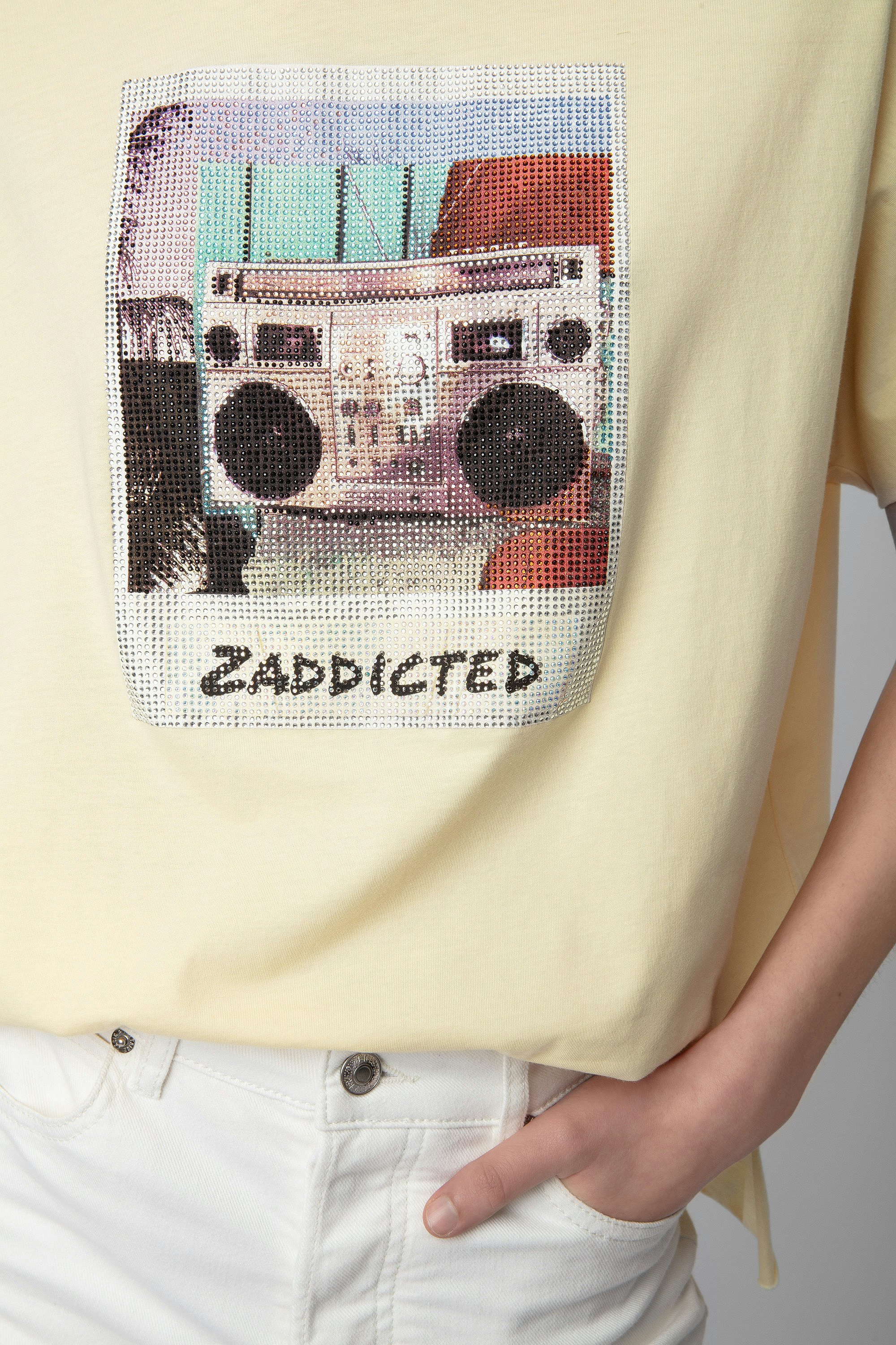 T-shirt Tommer Photoprint Strass