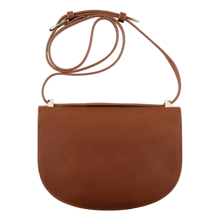 A.P.C. Sac Genève Cuir Lisse | Noisette
